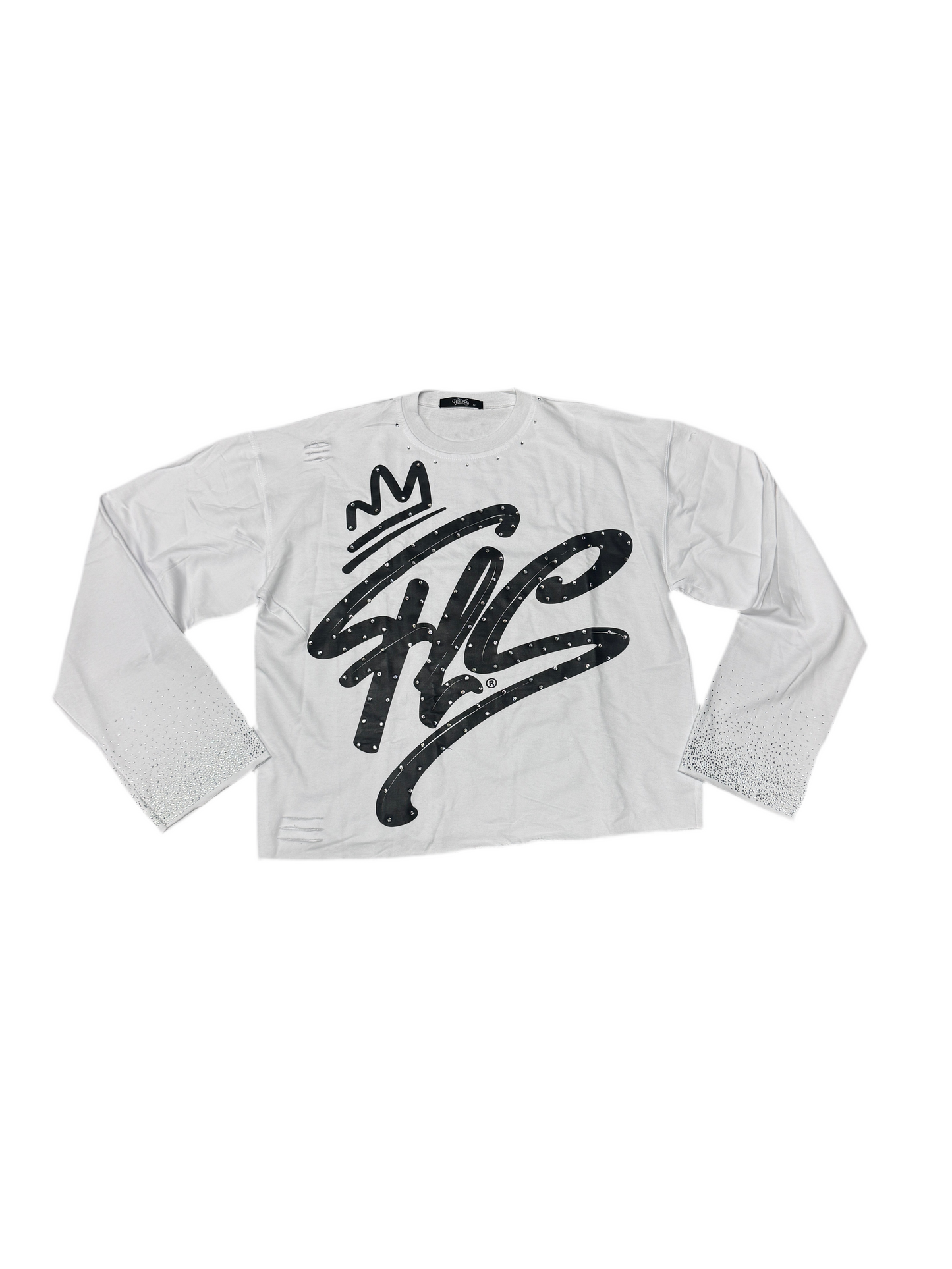FLOWLESS LONGSLEEVE logo (white)