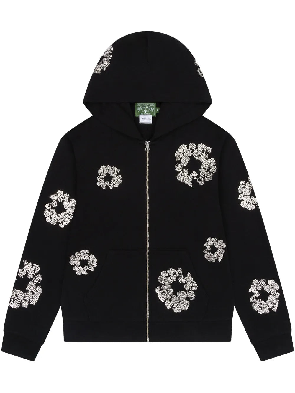 Denim Tears Black/Grey Zip-Up