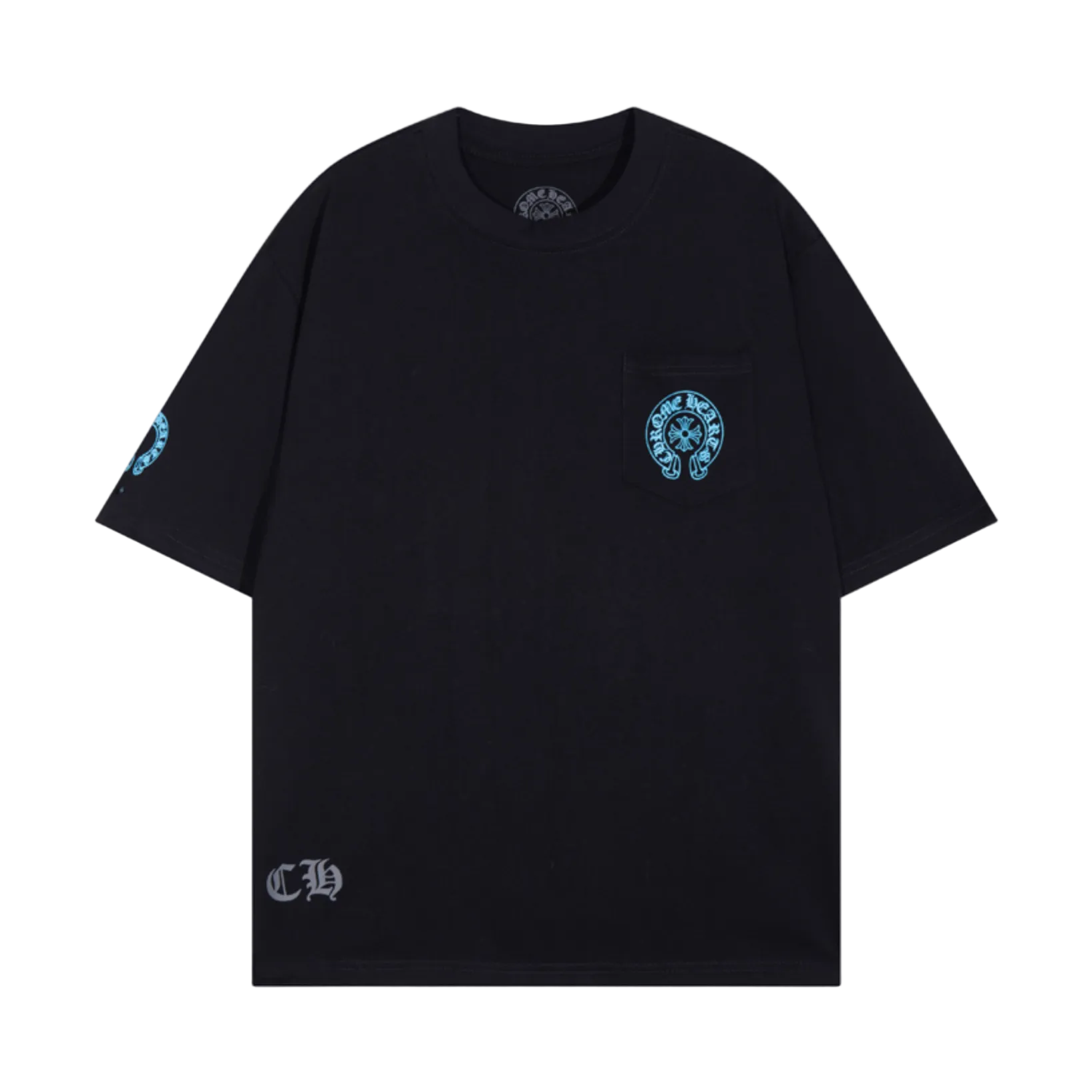 Chrome Hearts Logo Blue T-shirt – Mario Urban Exclusive