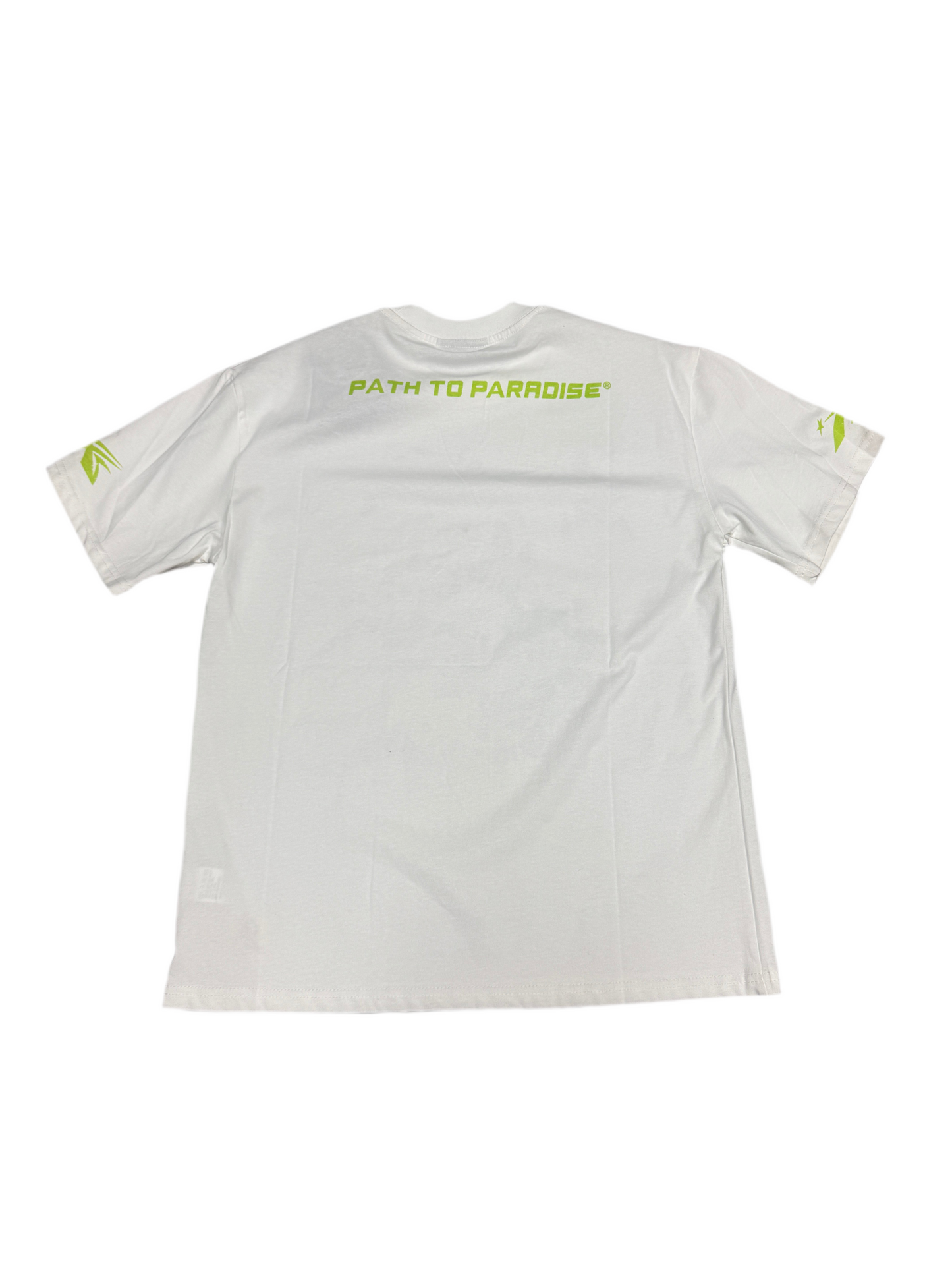 HELLSTAR PATH TO PARADISE LOGO Green (white)