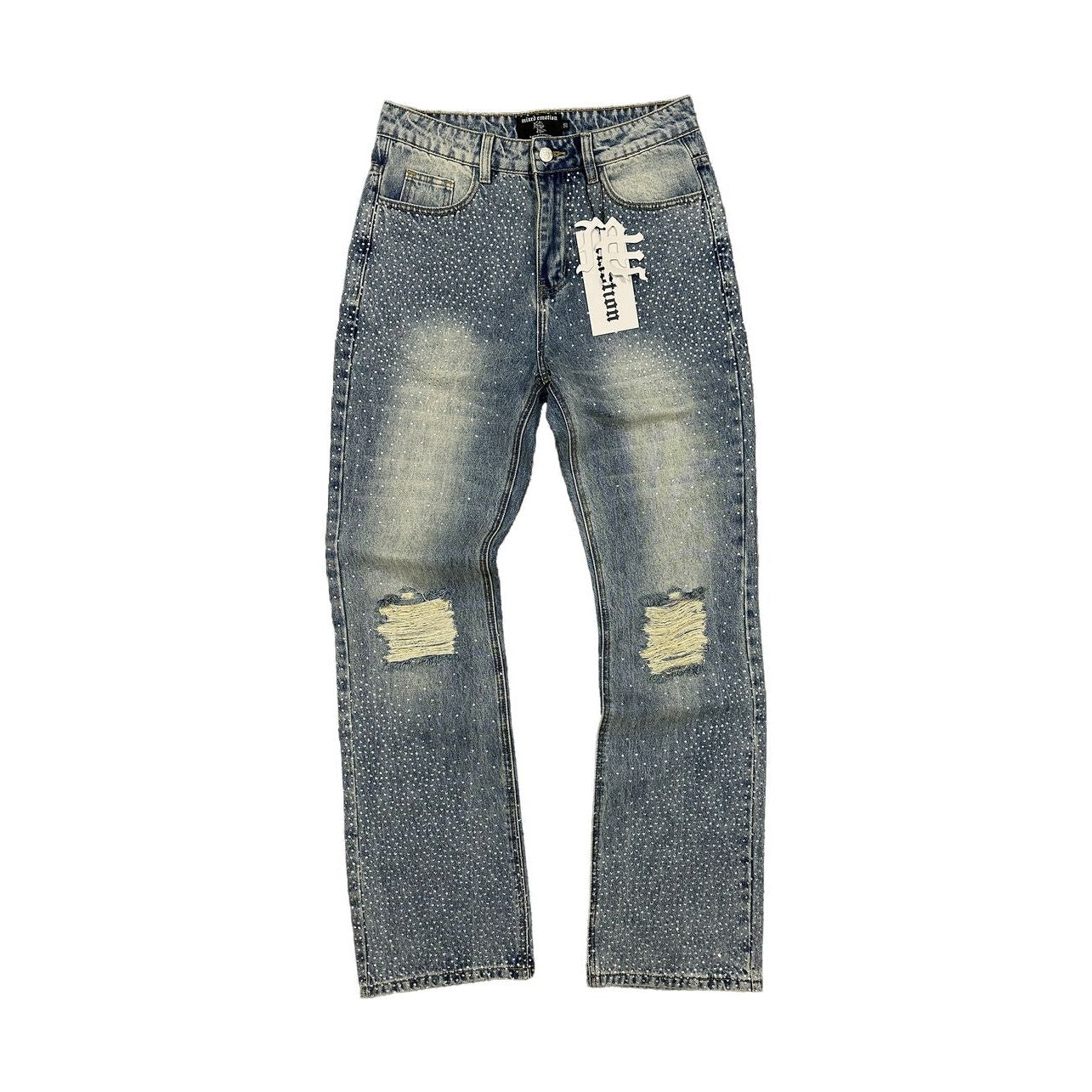 'ME' Rhinestone Jeans 'ME' Rhinestone Jeans Copy