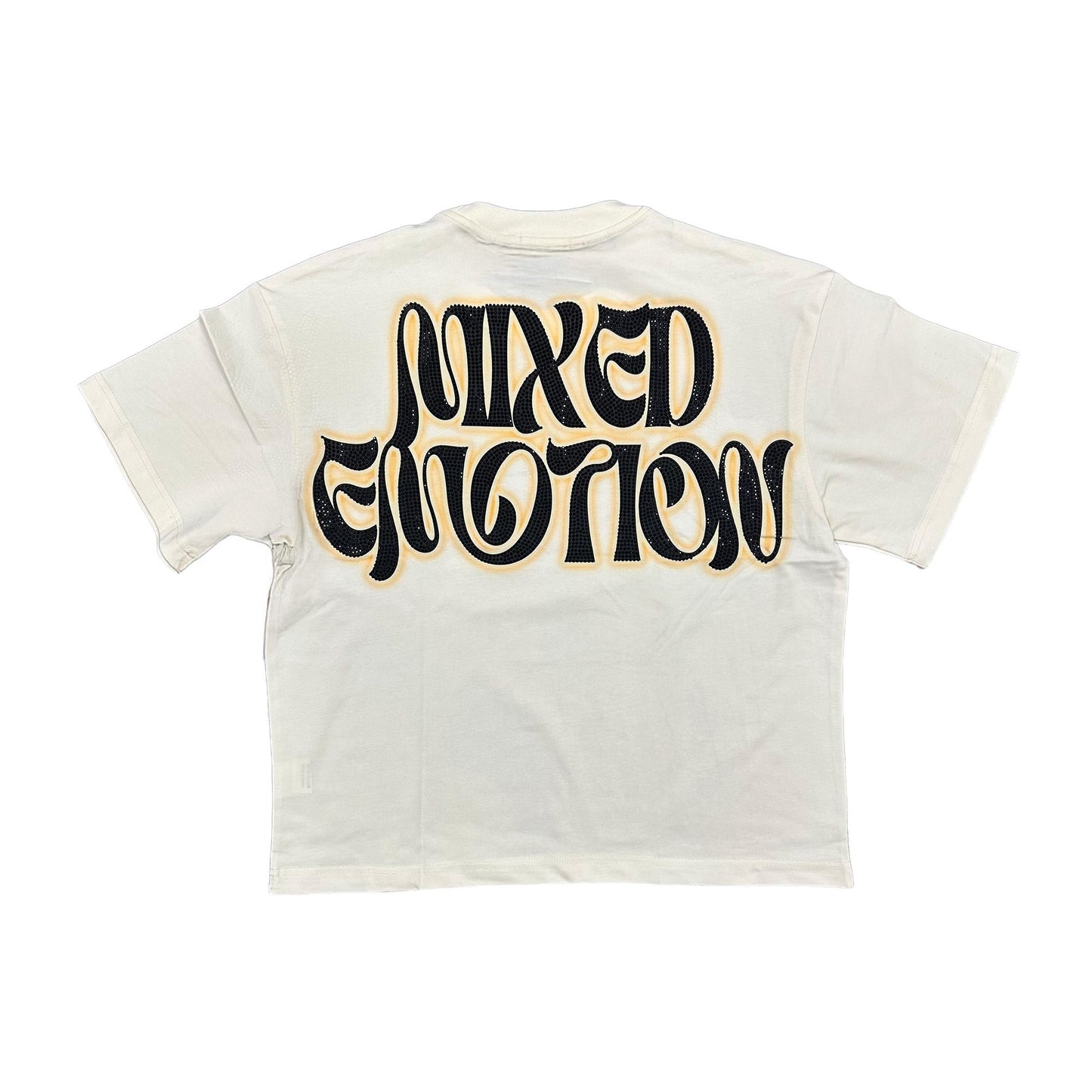 Twin' Rhinestone Cream Tee ('Twin' Rhinestone Cream Tee)