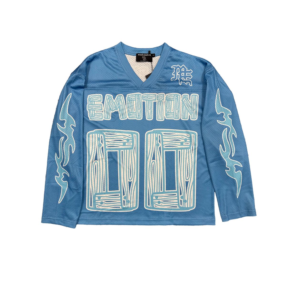 OVERSIZE Blue 'Lightning' Long Sleeve (OVERSIZE Blue 'Lightning' Long Sleeve)