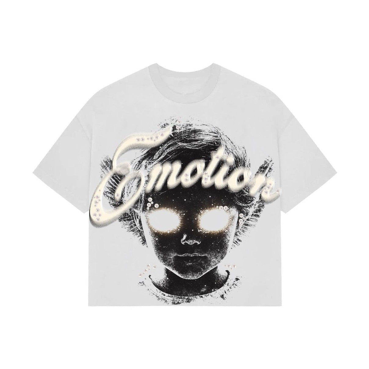 White “Pearl” Cropped Tee White “Pearl” Cropped Tee