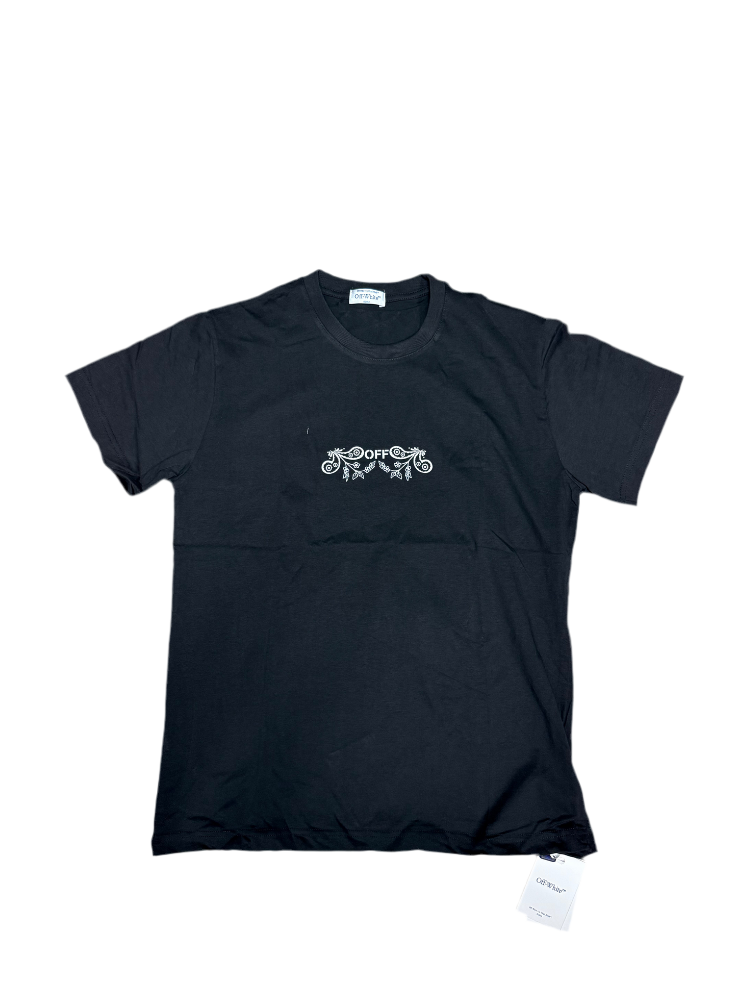 Off-White Paisley Tee Black