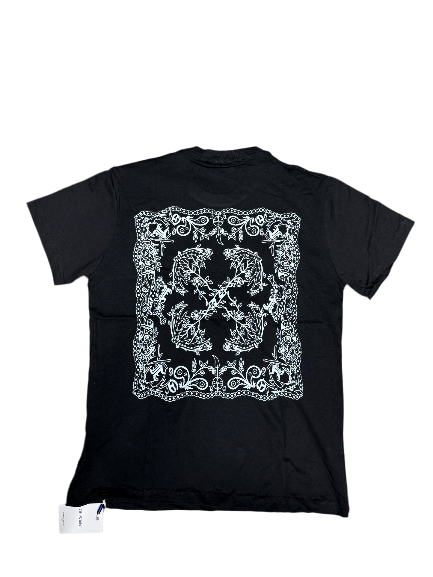 Off-White Paisley Tee Black
