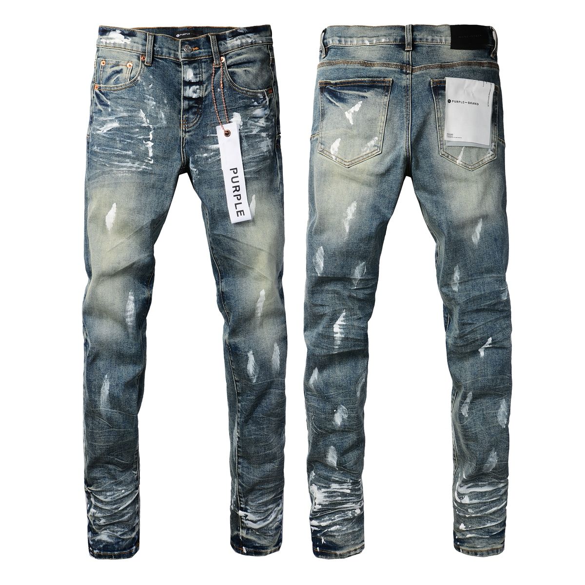 Purple jeans 38