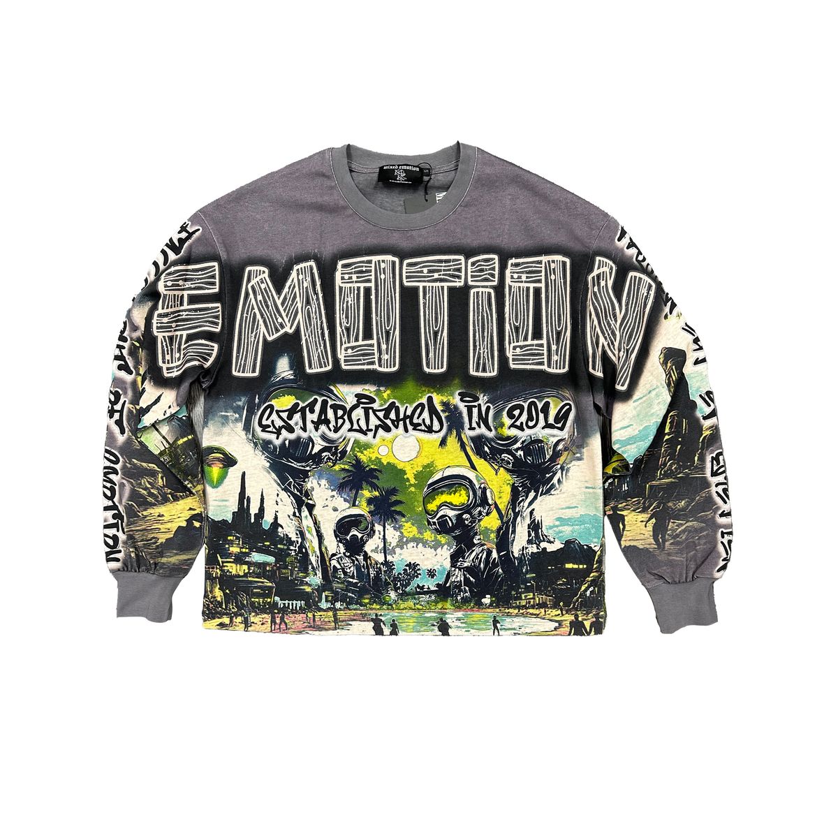 Grey “UFO” long sleeve (Grey “UFO” long sleeve)