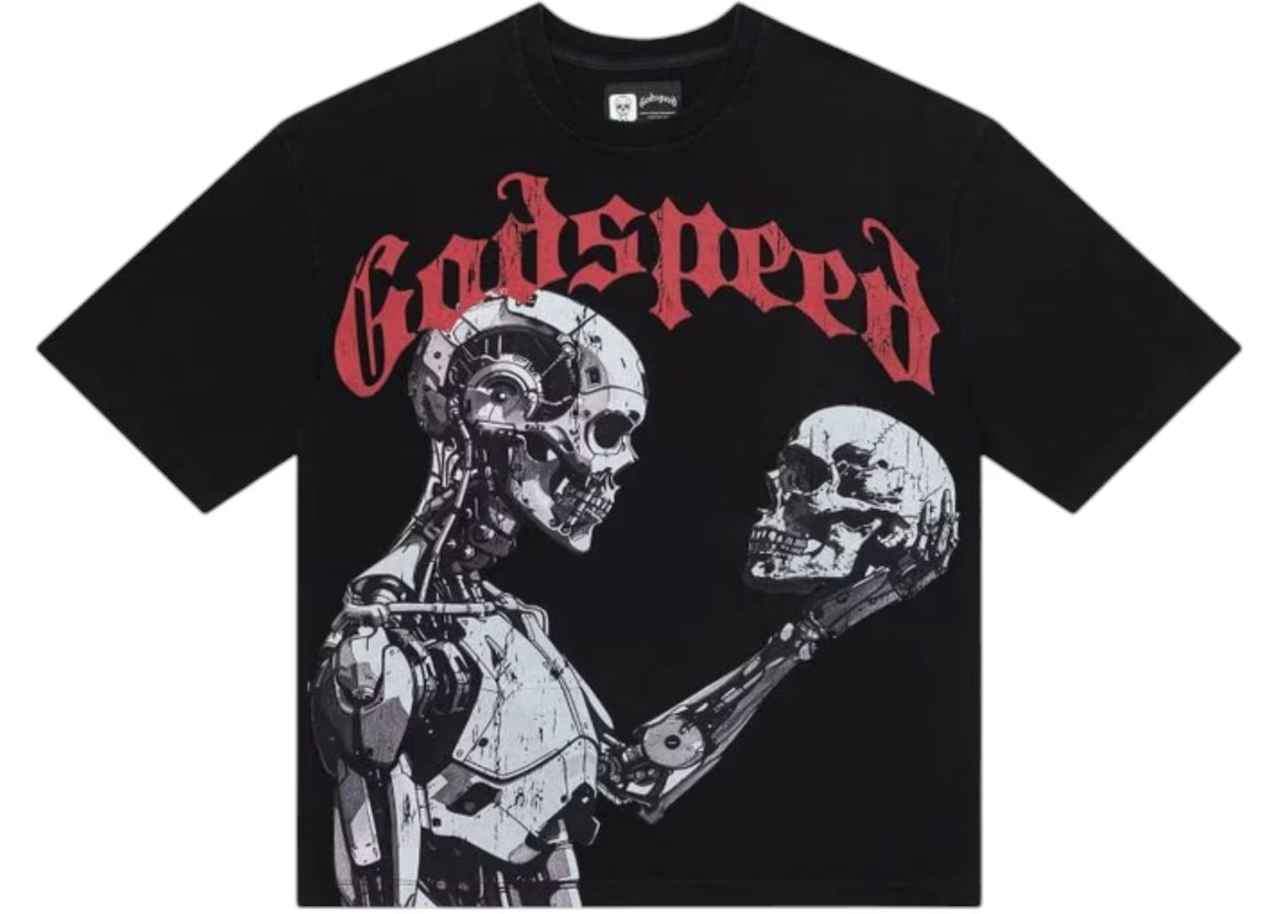 Godpseed Mankind vs AI Black Tee