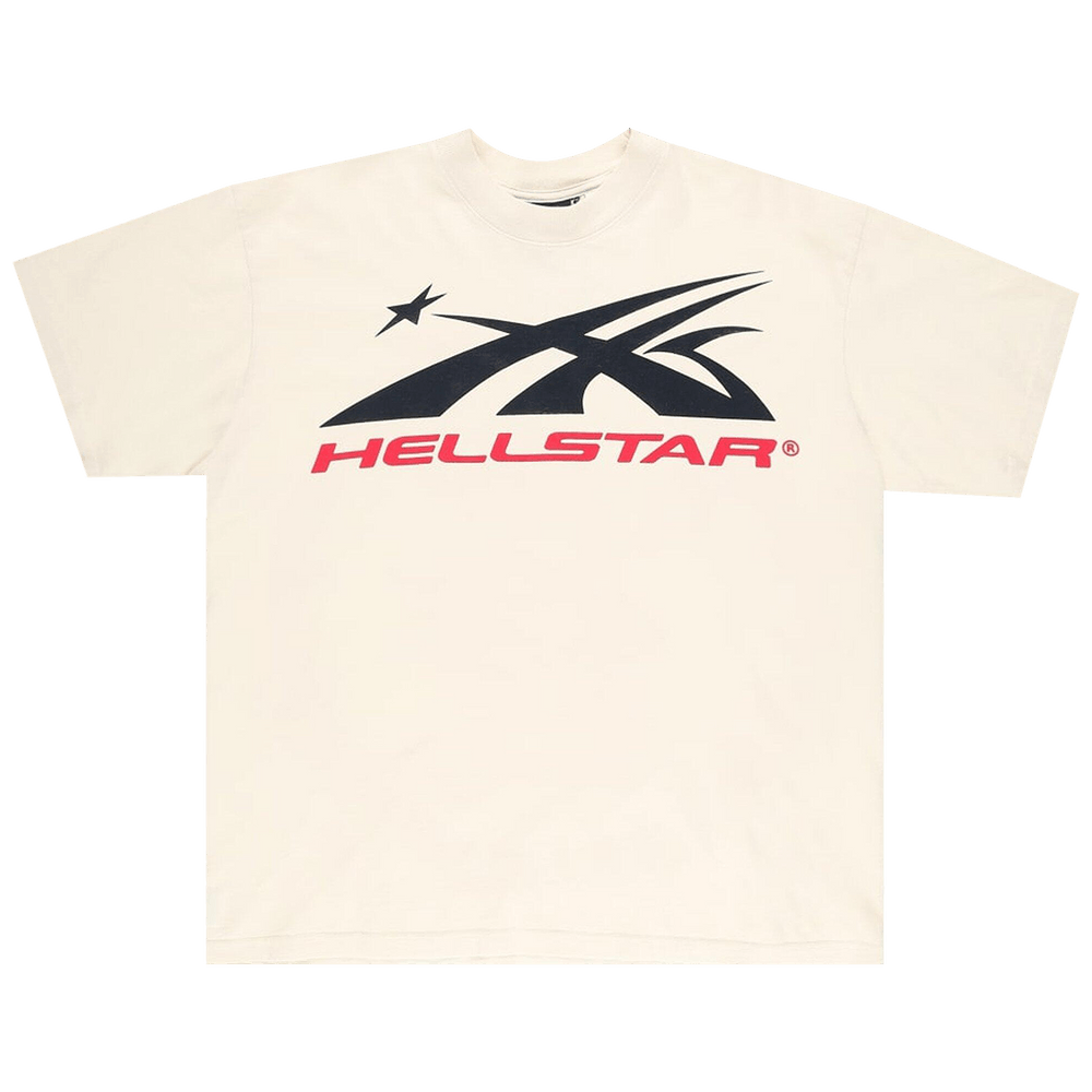 Hellstar Sports Logo T-Shirt “White/Red”