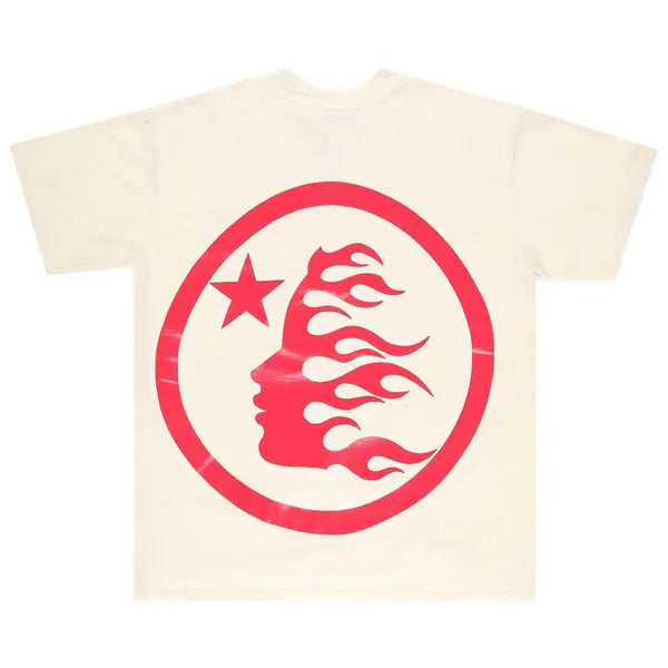 Hellstar Sports Logo T-Shirt “White/Red”