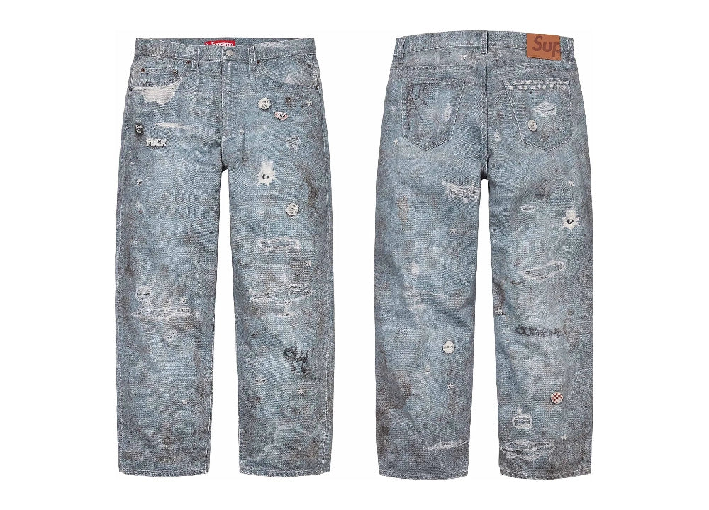 Supreme HJR Trompe L'oeil Work Jean