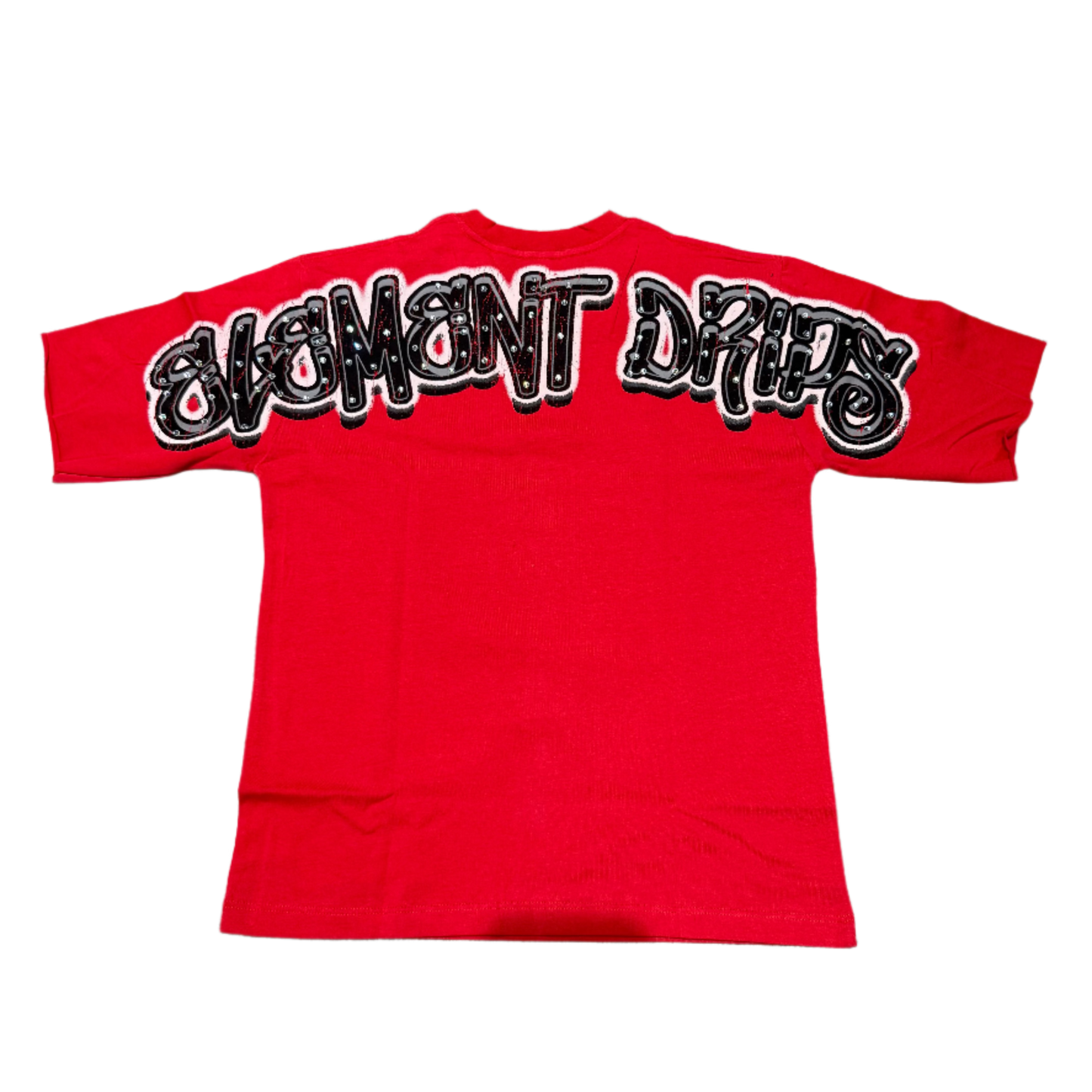 Element Drips Crying Angel Red Tee