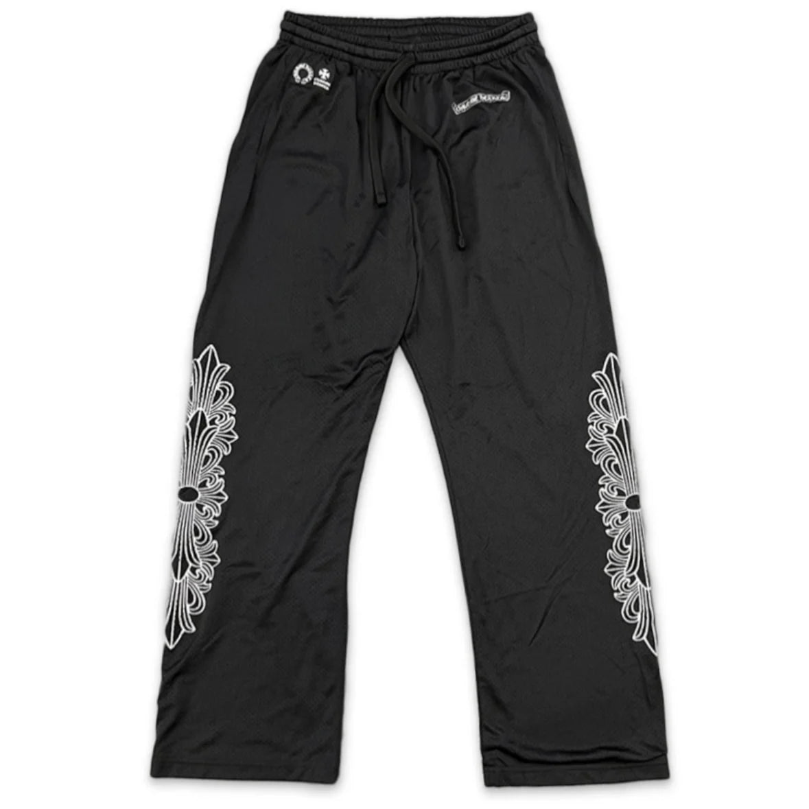 Chrome Hearts Sports Mesh Varsity Sweatpants Black
