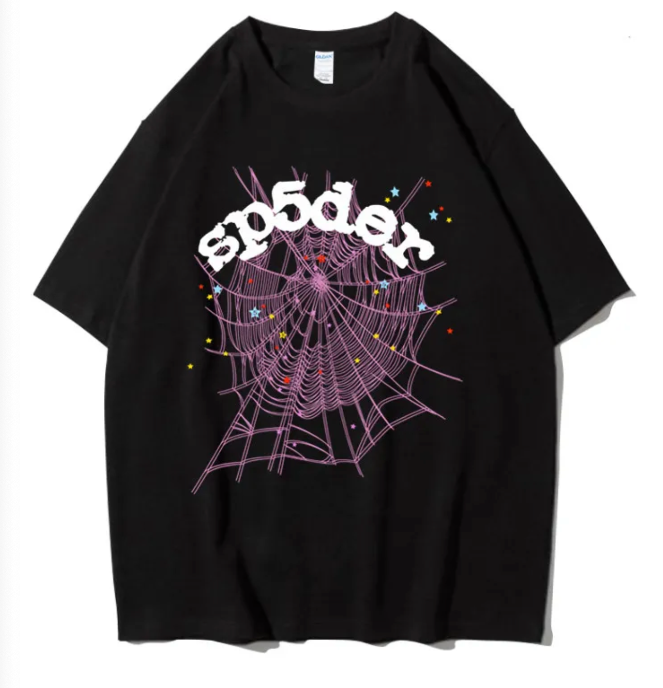 Sp5der Black/Purple Tee
