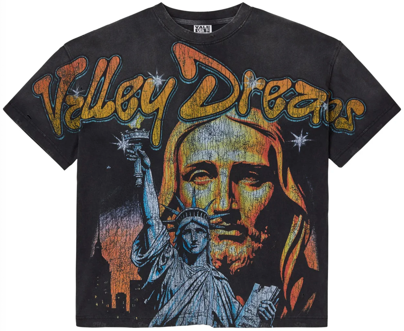 Vale Forever Gods City Tee Black