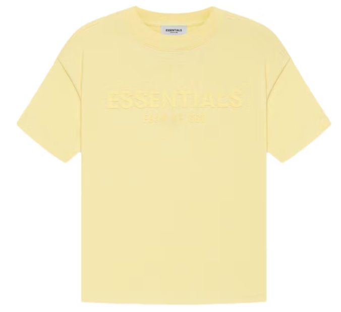 Fear Of God Essentials Yellow Tee