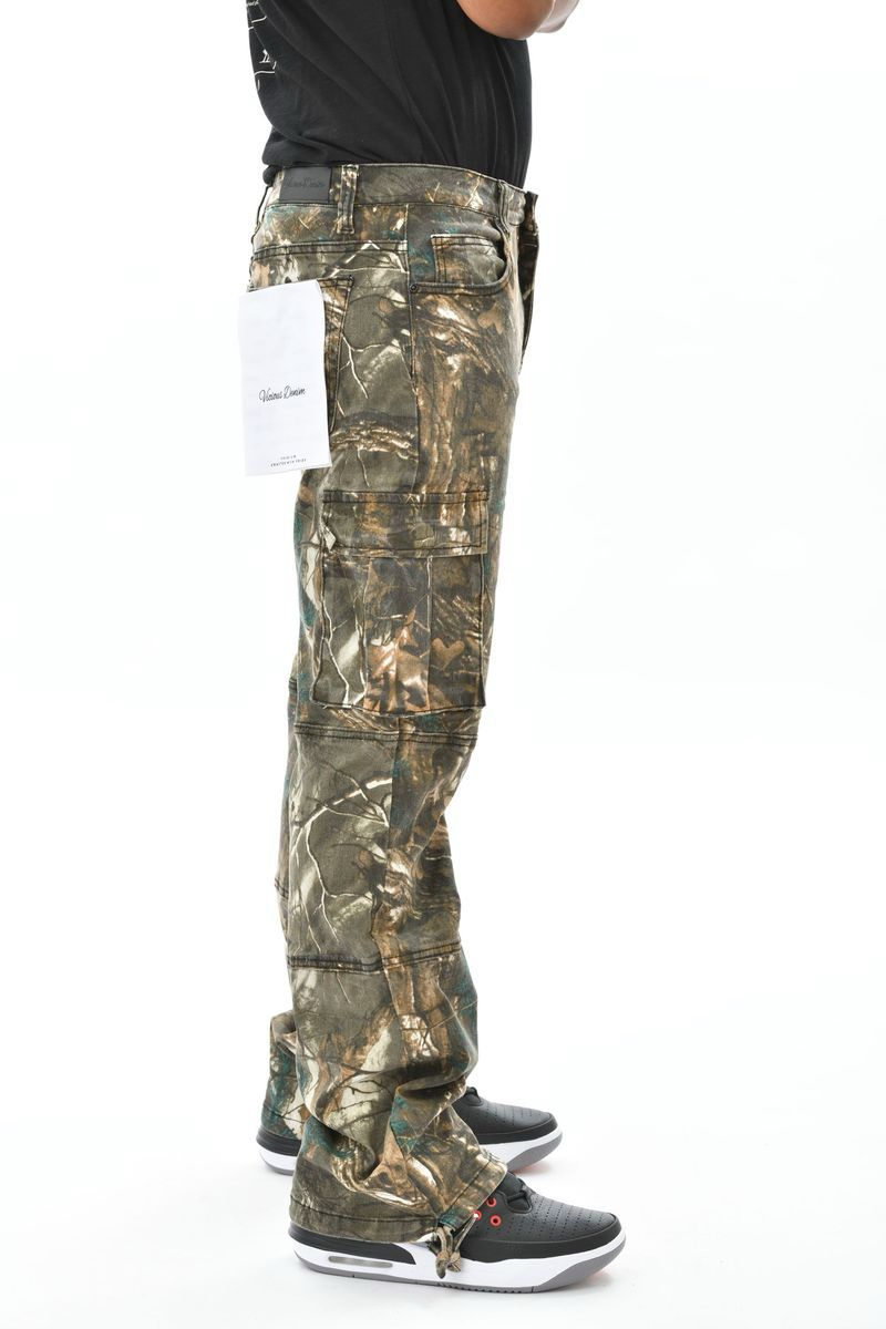 WESTERN FIT BRUSH CAMO DENIM