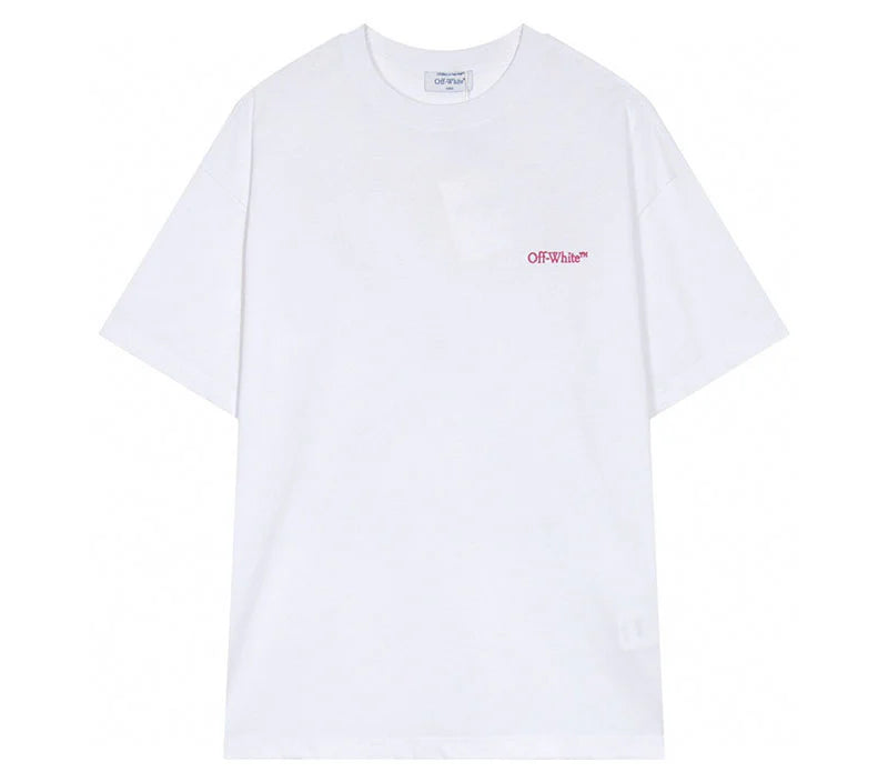 OFF-WHITE Moon Cam Arrow Logo White Tee