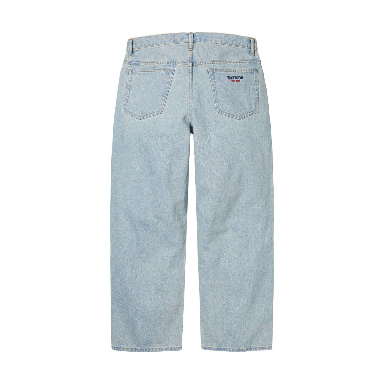 Supreme Baggy Jeans Light Indigo Washed