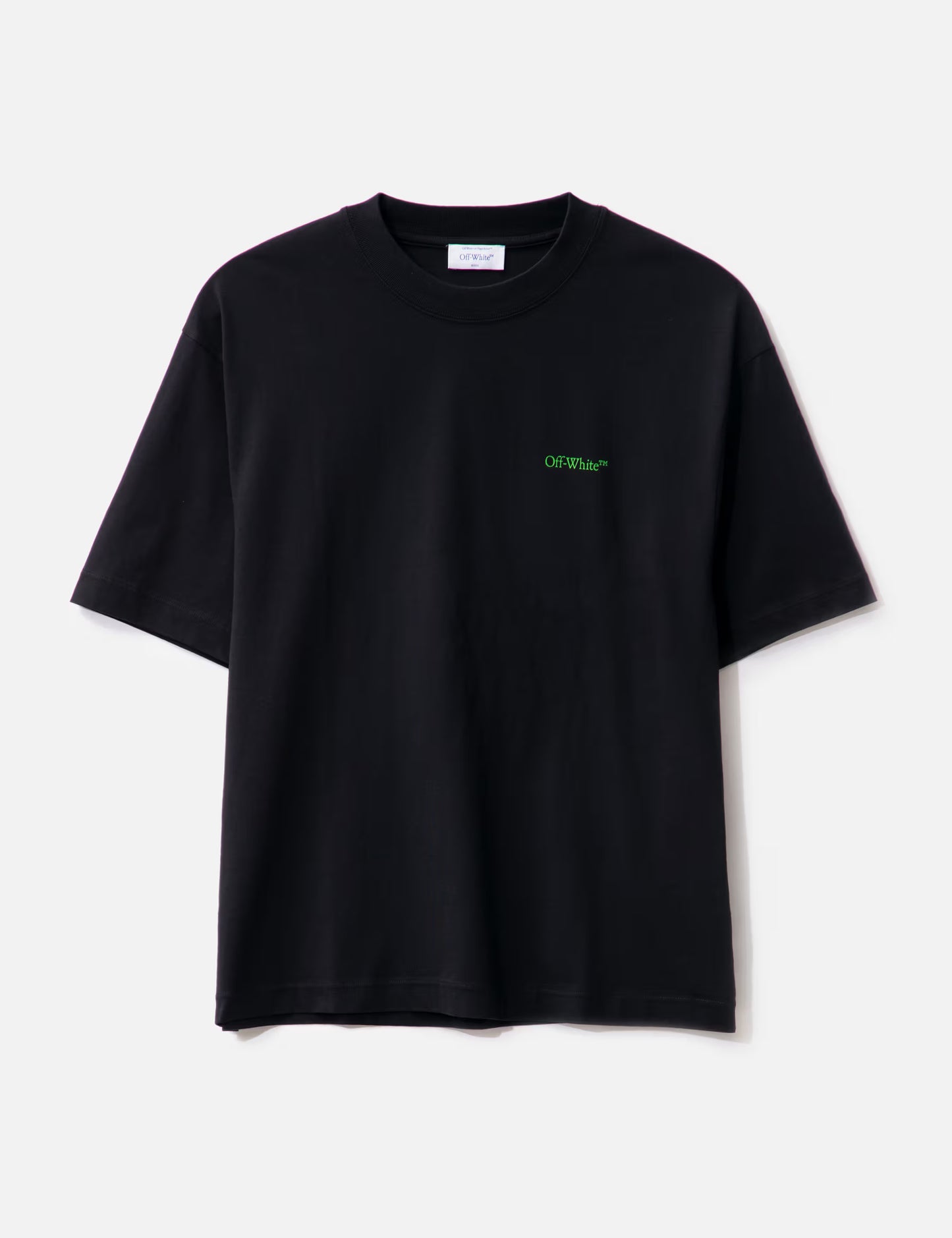 OFF-WHITE Moon Cam Arrow Logo Black Tee