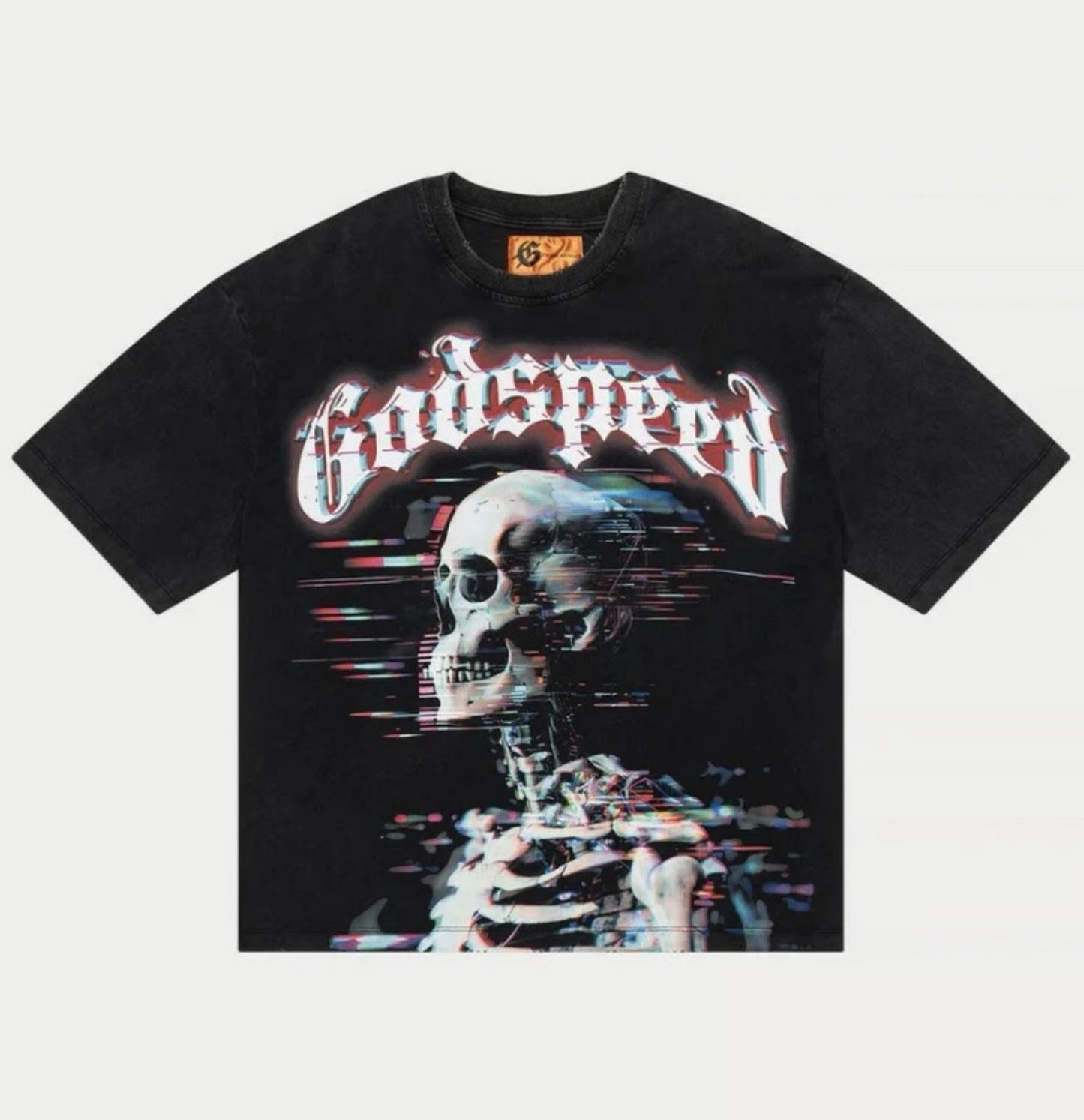 Godspeed glitchy Tee