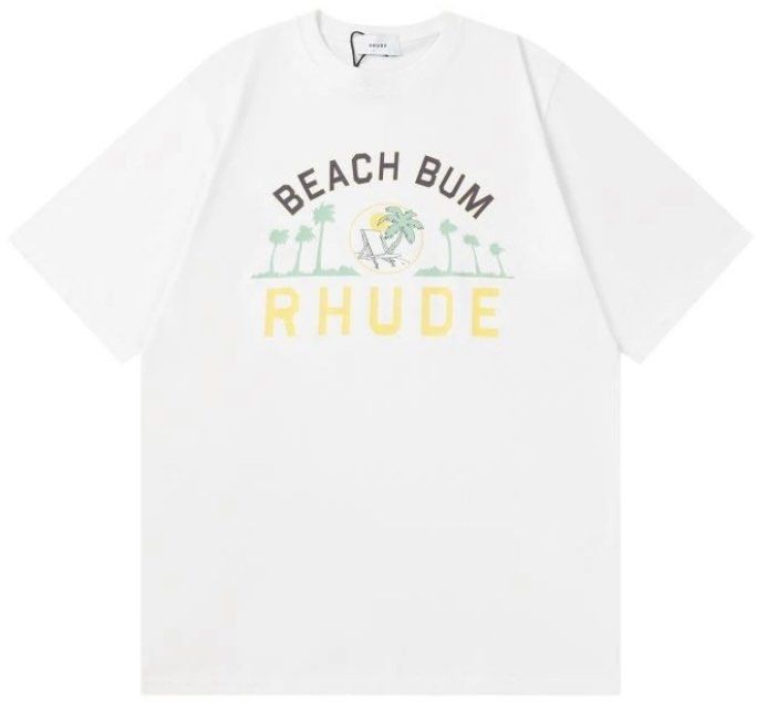 Rhude Beach Bum Tee White