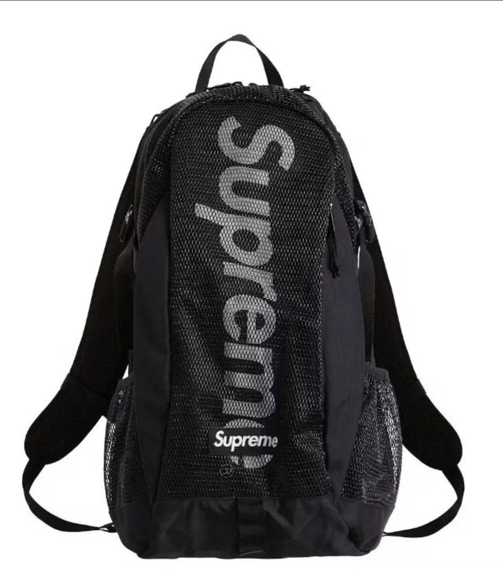 Supreme Mesh Backpack Black