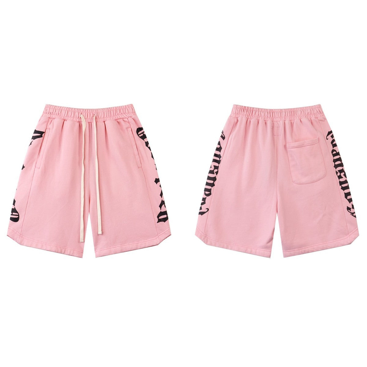Godspeed Courtside Light Pink Wash Shorts