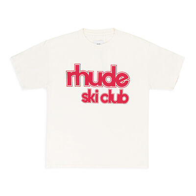Rhude Ski Club Tee White