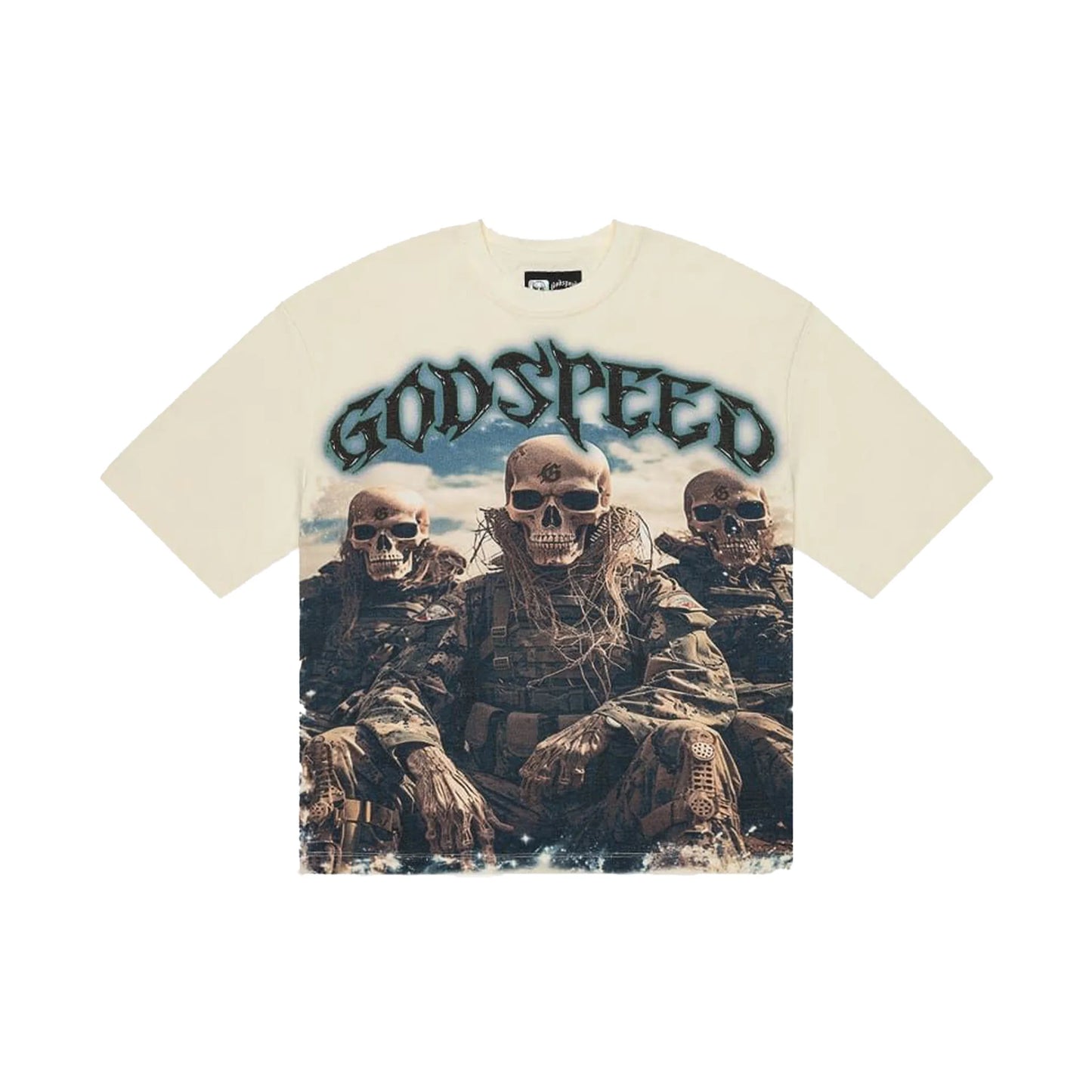 Godspeed Squadron Tee White