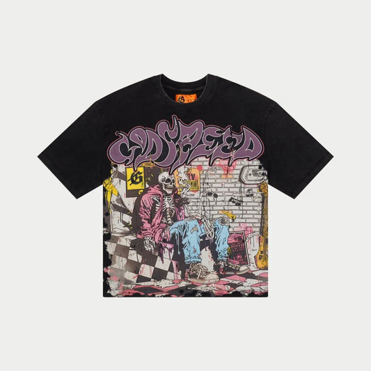 Godspeed Stoner T-shirt Black