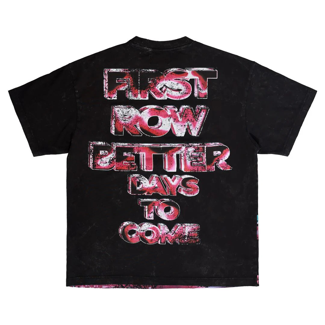 FIRST ROW POST HUMAN CONNECTED WASHED TEE