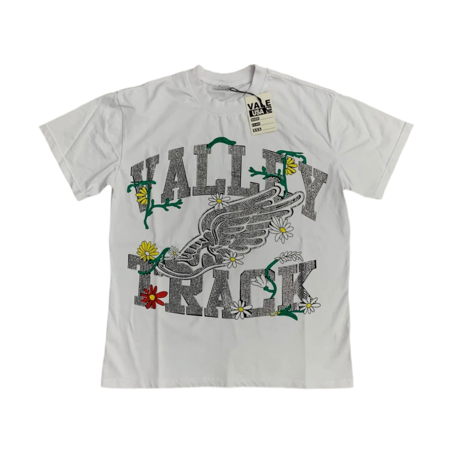 Vale Forever Track WHITE BLING TEE