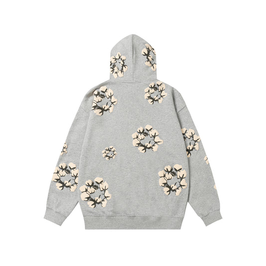 DENIM TEARS Gray Hoodie