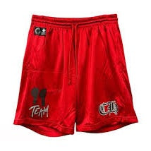 Chrome Hearts Matty Boy Form Mesh Shorts 'Red'