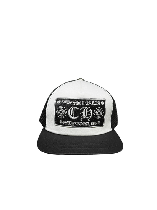 CHROME HEART LOGO (blanco/negro)