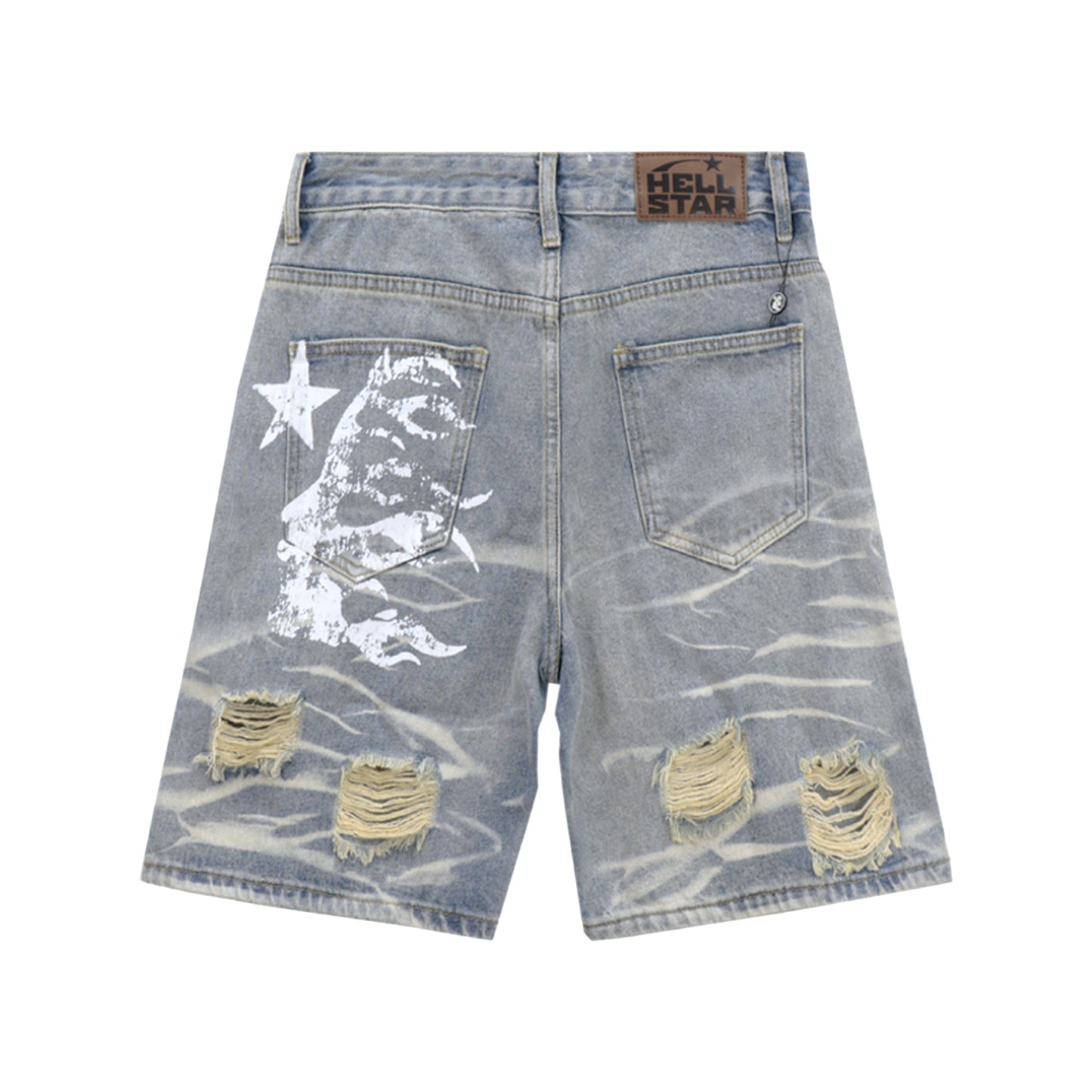 Hellstar Jean Shorts