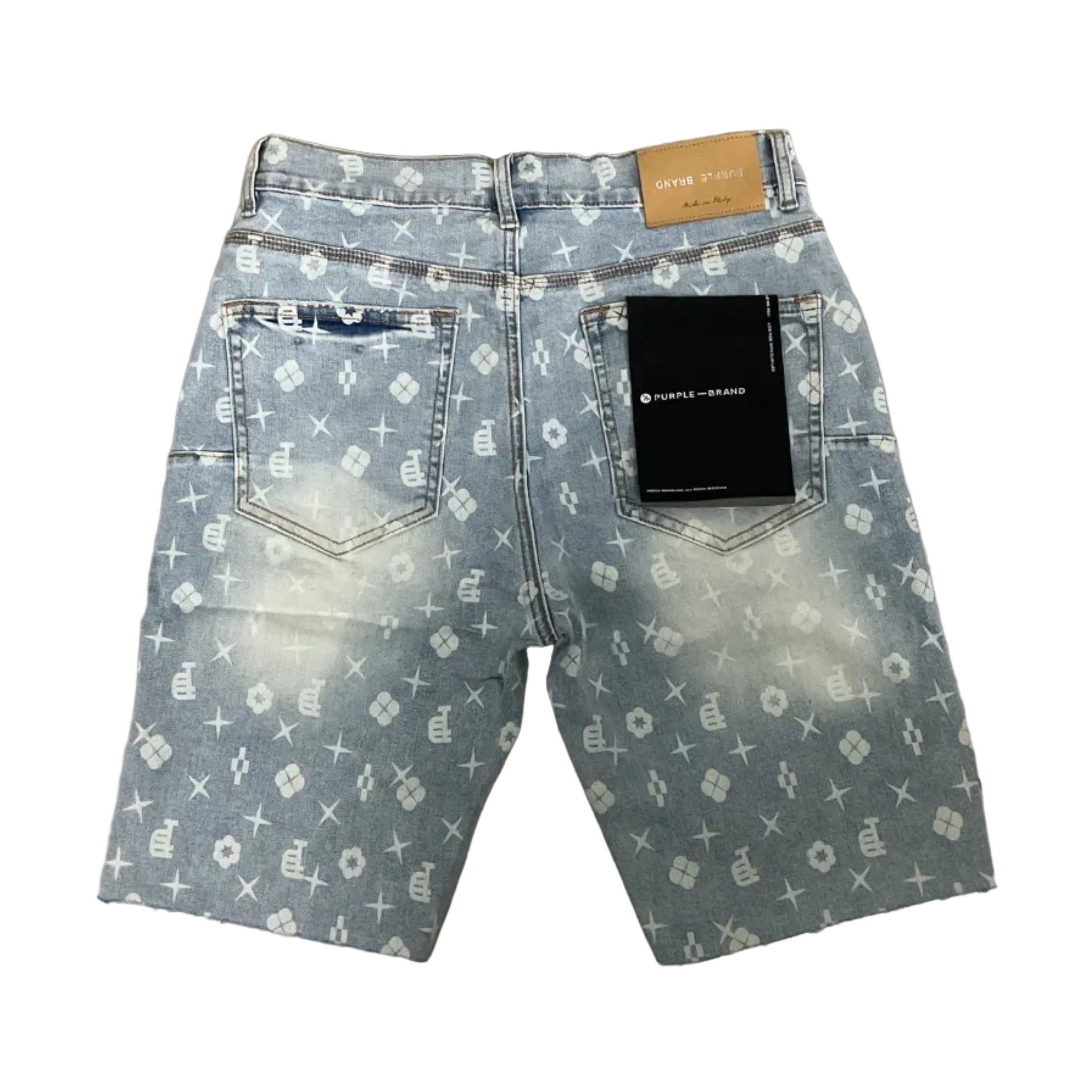 Purple jeans short 22