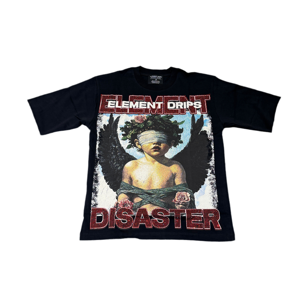 Element Drips Angel Tied up Black Tee