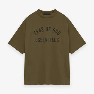 Fear Of God Essentials Olive Tee