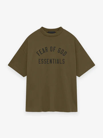 Fear Of God Essentials Olive Tee