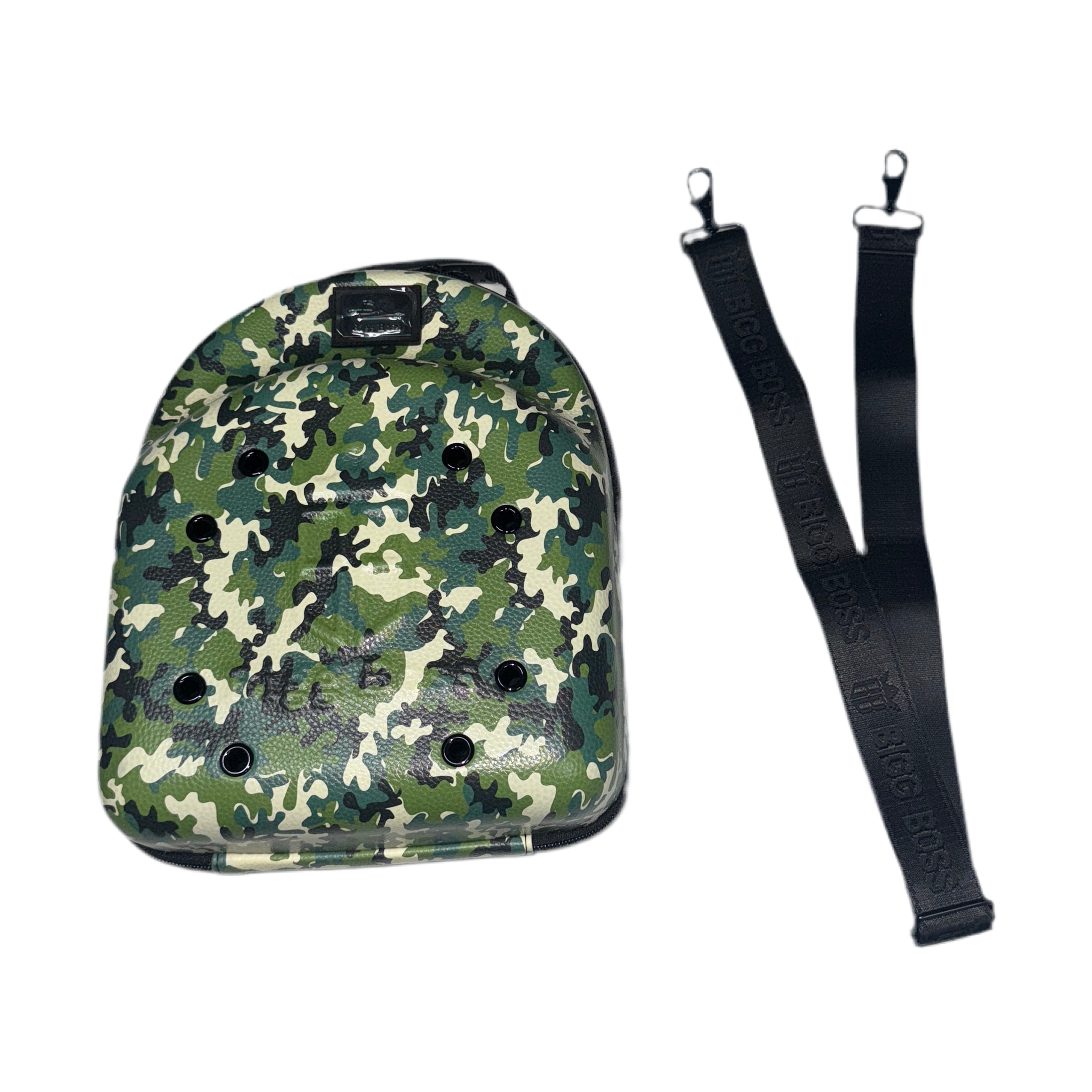 Porta Gorra Bulto camuflaje verde
