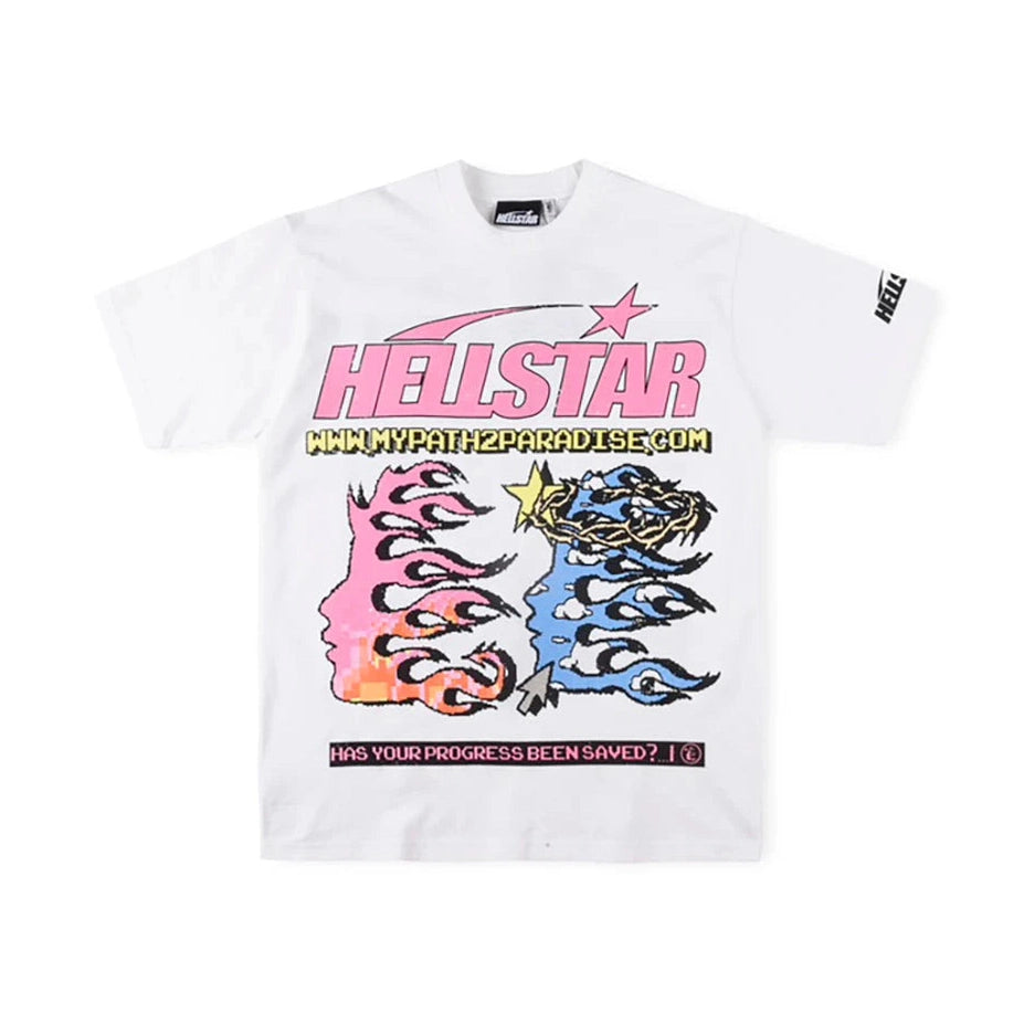 Hellstar Pixel T-Shirt 'White'