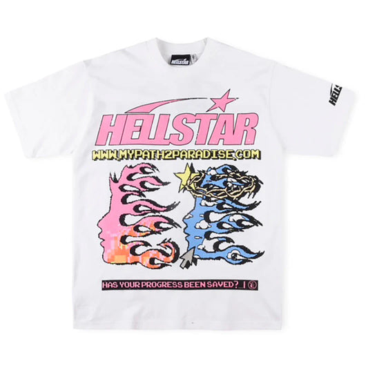 Hellstar Pixel T-Shirt 'White'