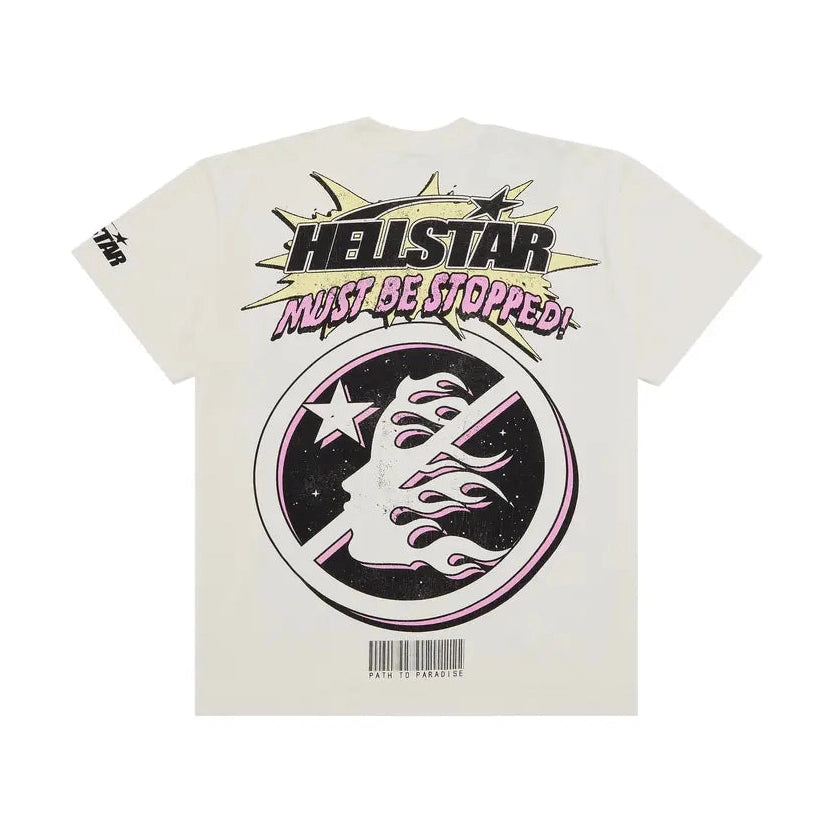 Hellstar Breaking News T-Shirt 'White'