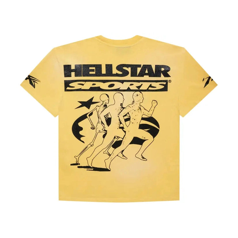 Hellstar Marathon T-Shirt 'Yellow'