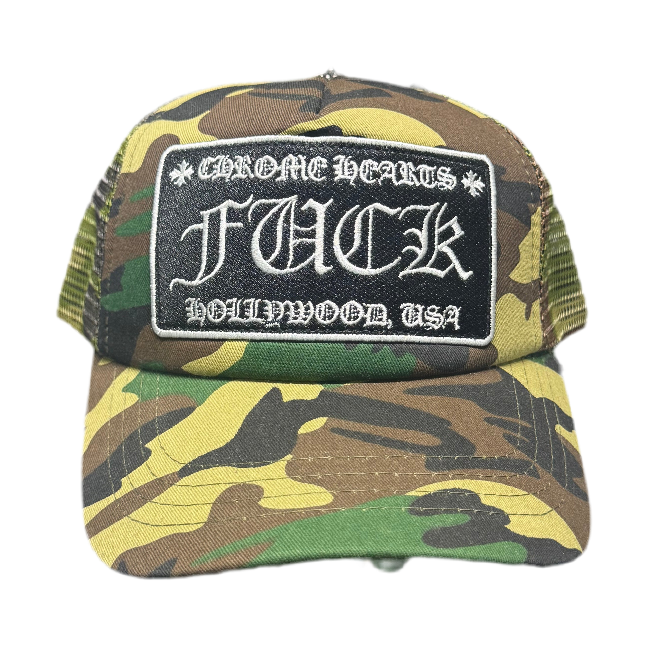 CHROME HEART “f*ck hollywood” camouflage