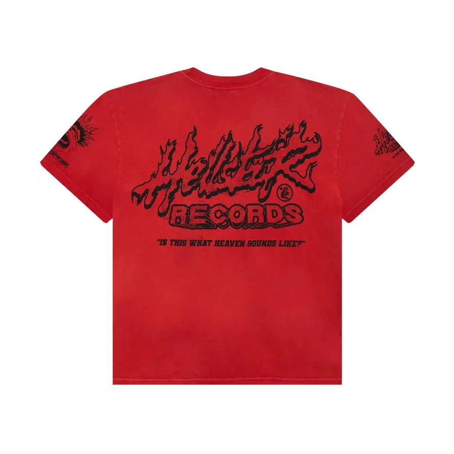 Hellstar Records T-Shirt 'Red'