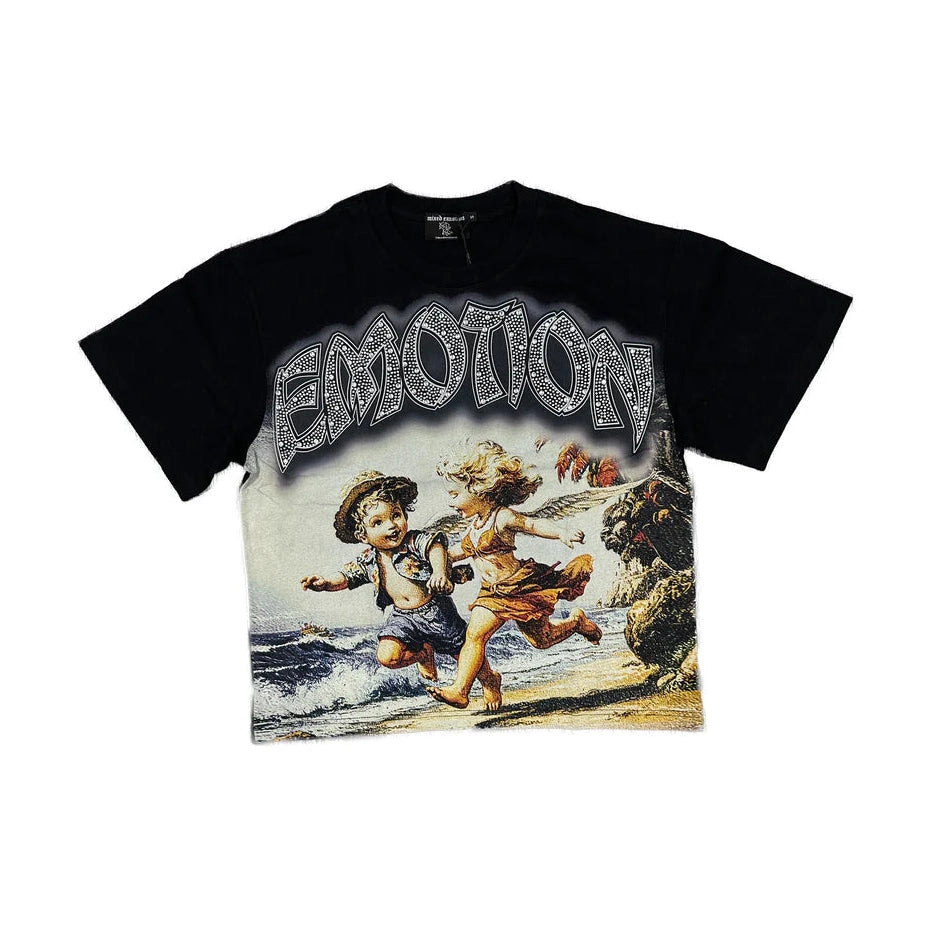 Black “Seaside” Tee